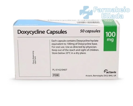 Αγοράστε Doxycycline γενόσημο χωρίς συνταγή στην Ελλάδα - Αντιβιοτικό κατά των βακτηριδίων