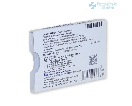 Αγοράστε Kamagra Soft Tabs (Sildenafil) 100 mg online στην Ελλάδα - Χωρίς Συν
